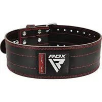 Пояс для пауэрлифтинга RDX кожаный RD1 Red M купить