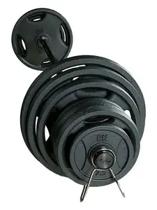 Олимпийская, металлическая штанга RN-Sport Quatro 105 кг (2х20,2х10,4х5,4х2.5+гриф 2.2 м) купить