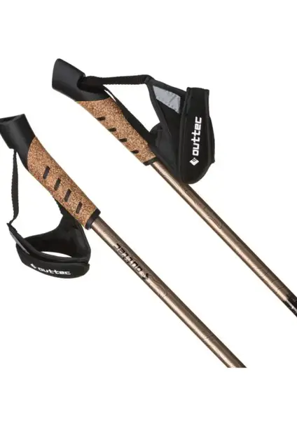 Трекінгові палиці Outtec карбонові 3-х секційні 70-135см Anti-shock купити недорого в Україні, фото 3