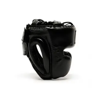 Боксерський шолом Leone Greatest Training | Чорний | S/M | Обхват голови 55-58 см купити