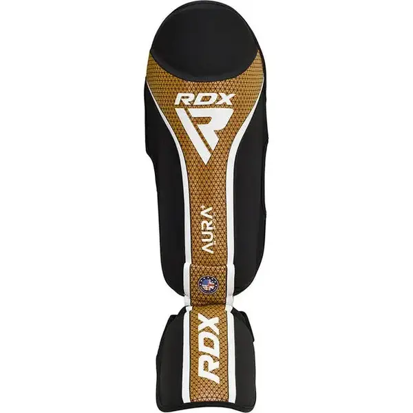 Защита голени и стопы RDX SHIN INSTEP AURA PLUS T-17 Black Golden XL купить недорого в Украине, фото 5