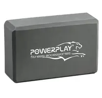 Блок для йоги PowerPlay 4006 Yoga Brick Сірий купити