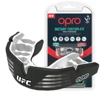 Капа OPRO Instant Custom-Fit UFC взрослая (возраст 11+) Silver/Black (art.102529002) купить