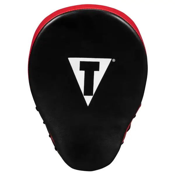 Лапи боксерські TITLE Classic Charge Punch Mitts Black/Red купити недорого в Україні, фото 3