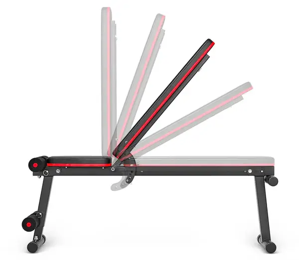 Набор Hop-Sport Premium 69 кг со скамьей HS-1010 Pro и штангой купить недорого в Украине, фото 6