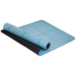 Мат для йоги Generation Fitness 183х61х0,6 світло-синій купити