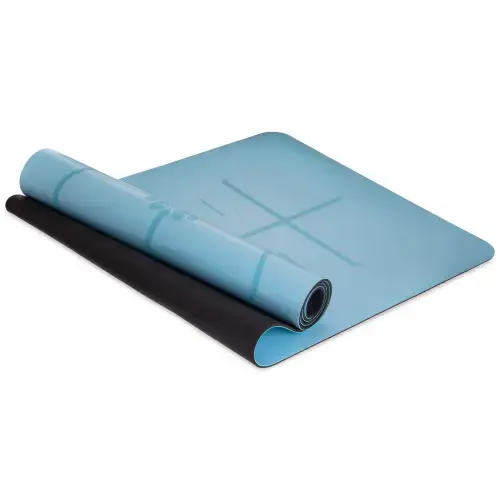 Мат для йоги Generation Fitness 183х61х0,6 світло-синій купити недорого в Україні, фото 2