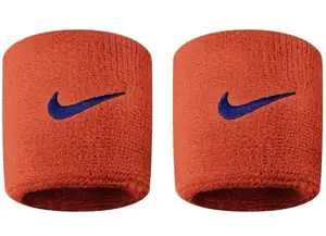 Напульсник Nike SWOOSH WRISTBANDS 2 PK TEAM ORANGE/COLLEGE NA оранжевый Уни OSFM купить