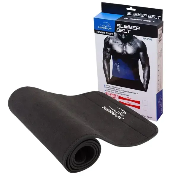 Пояс для схуднення PowerPlay 4301 (100*30 см) Чорний купити