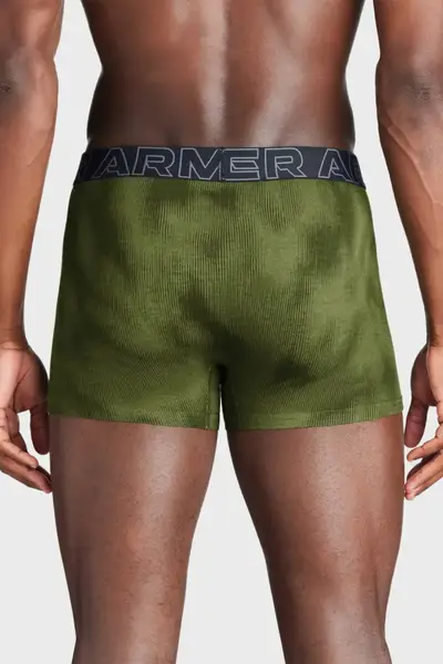 Трусы UA M Perf Cotton Nov 3in оливковый Муж SM купить недорого в Украине, фото 3