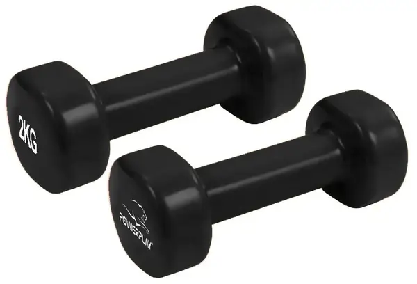 Набір гантелей в кейсі 9 кг. PowerPlay 4121 Fitness Dumbells (2шт.*1кг. 2шт.*1,5кг. 2шт.*2кг.) купити недорого в Україні, фото 10