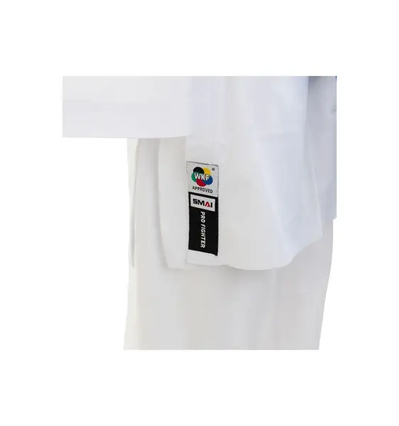 Комплект кімоно (2 куртки та 1 штани) SMAI Pro Fighter Kumite WKF Approved | Білий | AS-054PACK | 180 | Великоміри купити недорого в Україні, фото 4