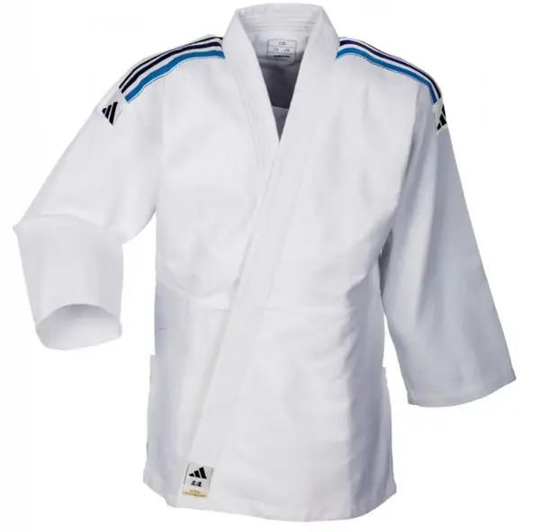 Кимоно для дзюдо Adidas серии Club синий градиент 150 | белое| Adidas J350P купить недорого в Украине, фото 3