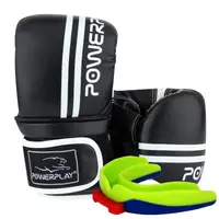 Снарядные варежки PowerPlay 3025 Черно-Белые S (капа в подарок) купить