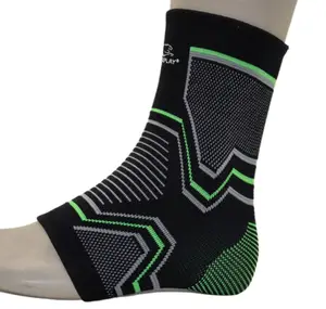 Бандажі на гомілкостоп PowerPlay 4100 Чорні S/M (пара) купити