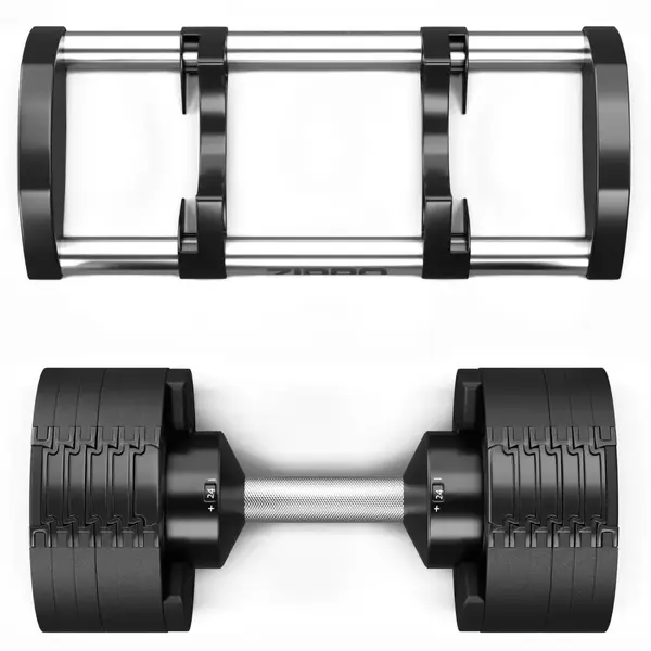 Гантель Zipro з регульованим навантаженням, кругла 24 кг купити недорого в Україні, фото 2