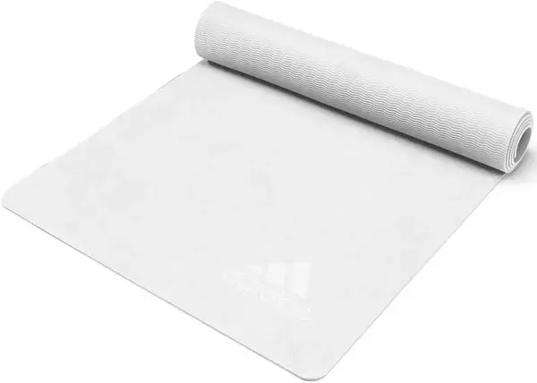 Килимок для йоги Adidas Premium Yoga Mat білий Уні 176 х 61 х 0,5 см купити недорого в Україні, фото 4