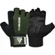 Перчатки для фитнеса RDX W1 Half Army Green M купить