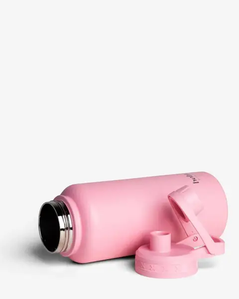 Пляшка для води металева з подвійною вакуумною ізоляцією Bohtal Insulated Sports Bottle 960 ml/32 oz Pink купити недорого в Україні, фото 6