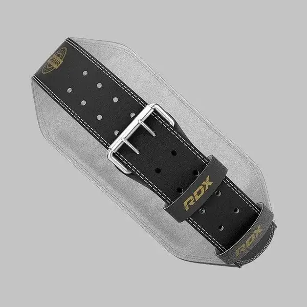 Пояс для тяжелой атлетики RDX 6 кожаный Black Gold S купить недорого в Украине, фото 6