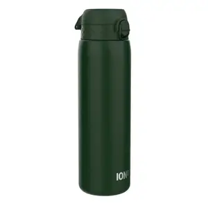 Бутылка для воды металлическая ION8 1200 мл. Stainless Steel, Dark Green купить