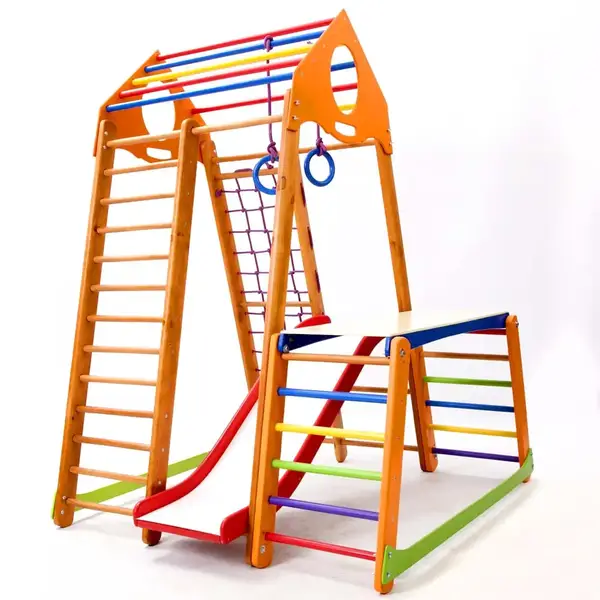 Дитячий спортивний комплекс BambinoWood Plus 1-1 купити недорого в Україні, фото 4