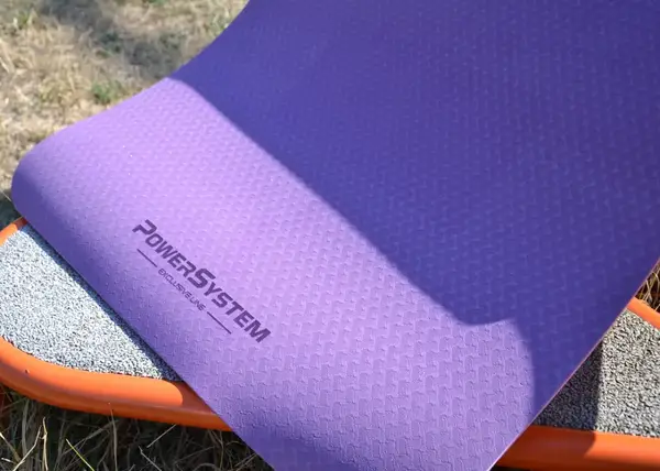 Коврик для йоги и фитнеса Power System PS-4060 TPE Yoga Mat Premium Purple (183х61х0.6) купить недорого в Украине, фото 9