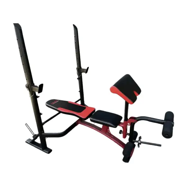Лава для жиму York Fitness Delta Pro 2000 зі стійкою для штанги та партою Скотта купити недорого в Україні, фото 3