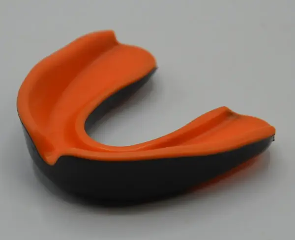 Капа боксерська PowerPlay 3315 SR доросла (вік 11+) чорн-помаранчева зі смаком лемону купити недорого в Україні, фото 10