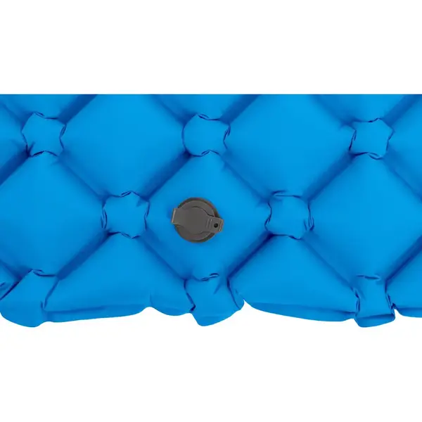 Надувний килимок Outtec 195х55х5см із подушкою стільники блакитний купити недорого в Україні, фото 7