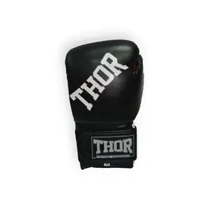 Рукавички боксерські THOR RING STAR 16oz / шкіра / чорно-біло-червоні купити
