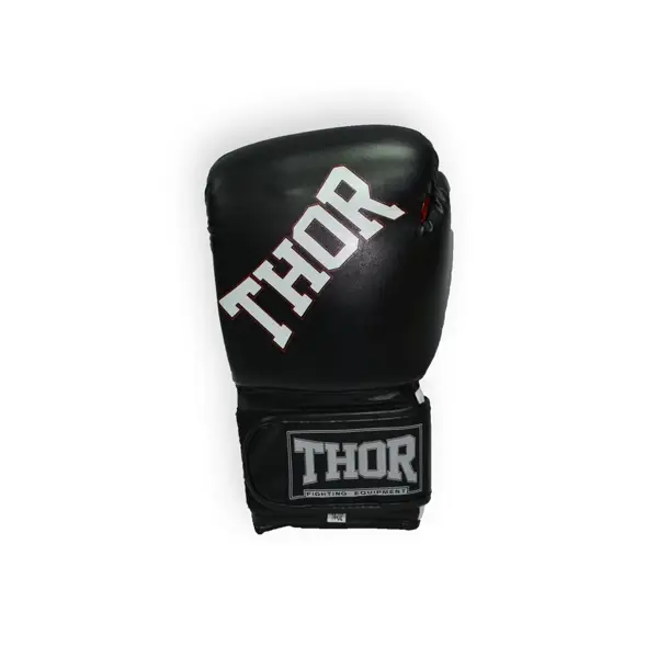 Рукавички боксерські THOR RING STAR 16oz / шкіра / чорно-біло-червоні купити недорого в Україні, фото 2