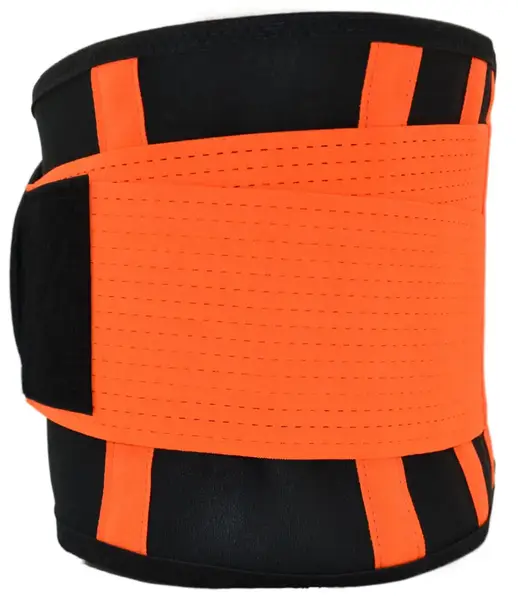 Пояс компрессионный MadMax MFA-277 Slimming belt Black/neon orange S купить недорого в Украине, фото 6