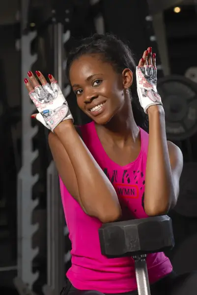 Рукавички для фітнесу MadMax MFG-931 No matter White M купити недорого в Україні, фото 10