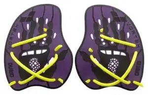 Лопатки для плавання Arena VORTEX EVOLUTION HAND PADDLE фіолетовий, жовтий Уні L купити