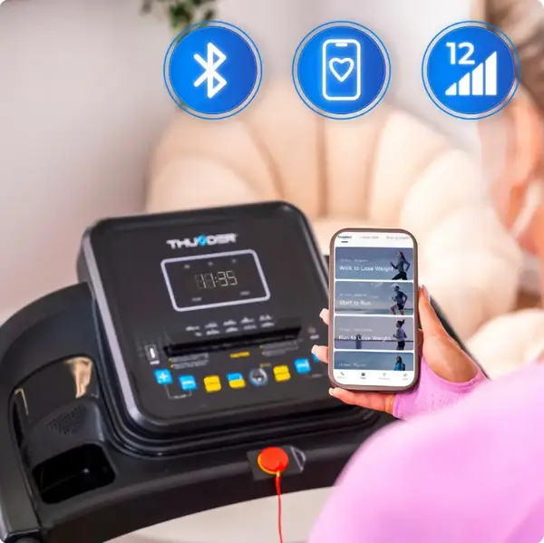 Беговая электрическая дорожка THUNDER G8000-D купить недорого в Украине, фото 8