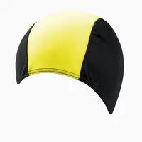 Шапочка для плавания BECO 7721 текстиль (полиэстер) Черный/Желтый купить