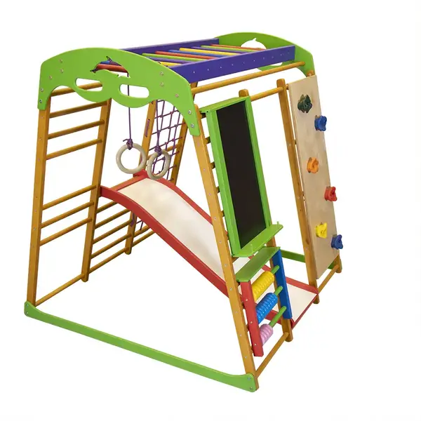 Детский спортивный комплекс для квартиры SportBaby Карамелька Plus 4 купить