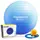М'яч для фітнесу (фітбол) Power System PS-4012 Ø65 cm PRO Gymball Blue
