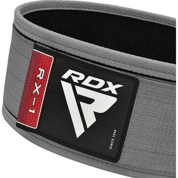 Пояс для тяжелой атлетики RDX RX1 Weight Lifting Belt Grey XL купить недорого в Украине, фото 6