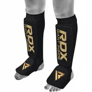 Захист гомілки та стопи RDX Shin Instep Foam Black/Golden XL купити