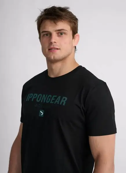 Чорна футболка IPPON GEAR CLAIM M купити недорого в Україні, фото 2