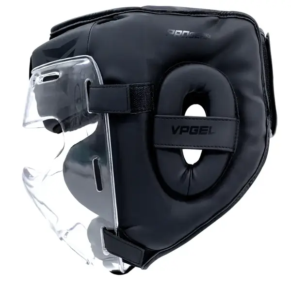 Боксерский шлем V`Noks Ultima Black S/M купить недорого в Украине, фото 3