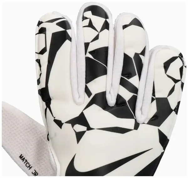 Воротарські рукавиці Nike NK GK MATCH JR - HO24 білий, чорний Діт 7 (19,6 см) купити недорого в Україні, фото 5