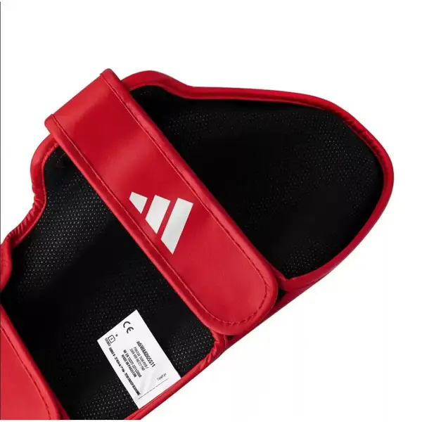 Защита голени и стопы с лицензией Wako Semi Contact L| красная | ADIDAS WAKOB01 купить недорого в Украине, фото 4