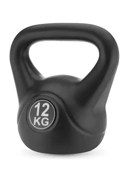 Гиря виниловая Gymtek 12 кг черный купить недорого в Украине, фото 2