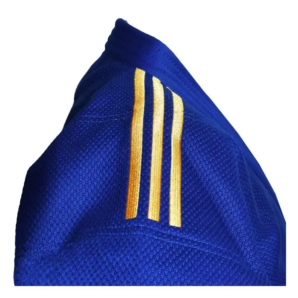 Кімоно для дзюдо Champion III з ліцензією IJF 165 | синє/золоті полоси | ADIDAS J-IJFB3 купити недорого в Україні, фото 4