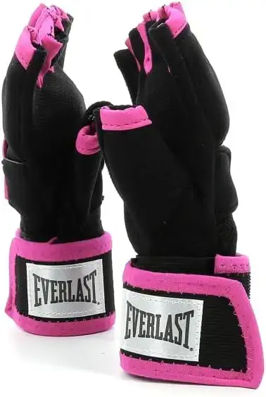 Бинти-рукавички Everlast EVERGEL HAND WRAPS чорний, рожевий Жін S/M купити недорого в Україні, фото 4