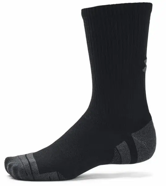 Шкарпетки UA Performance Tech 3pk Crew чорний Уні LG купити недорого в Україні, фото 3