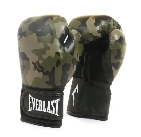 Боксерські рукавиці Everlast SPARK TRAINING GLOVE чорний, коричневий Уні 16 унцій купити